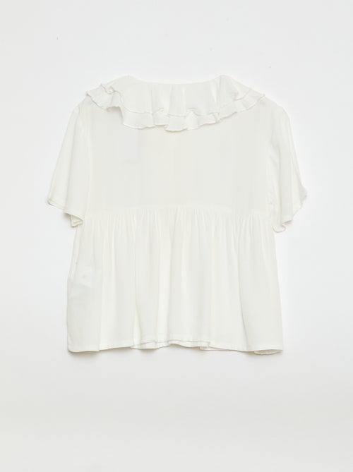 Blusa de punto ligero con estampado - Kiabi