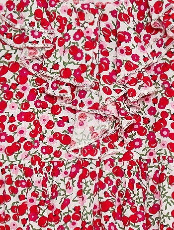 Blusa de punto ligero con estampado