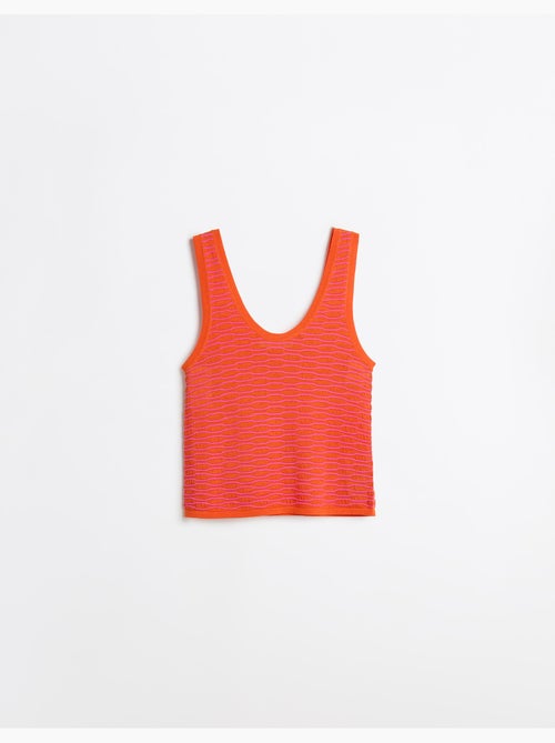 Blusa de punto tejido, MO Fashion - Kiabi