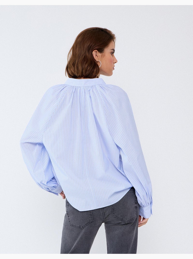 Blusa de rayas, mo fashion Azul - Kiabi
