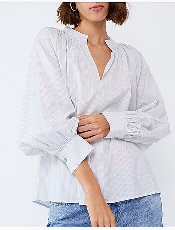 Blusa de rayas, mo fashion