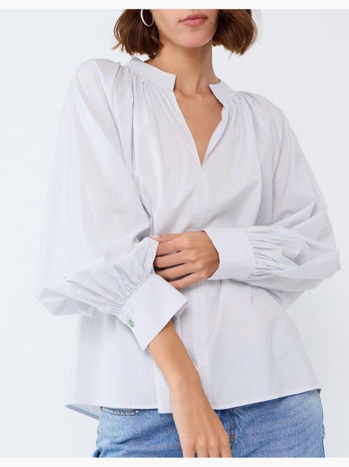 Blusa de rayas, mo fashion - Kiabi Blusa de rayas, mo fashion - Kiabi