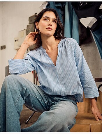 Blusa de rayas, MO Fashion