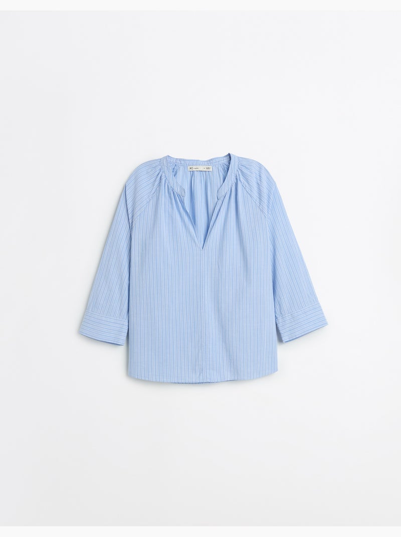 Blusa de rayas, MO Fashion Azul - Kiabi