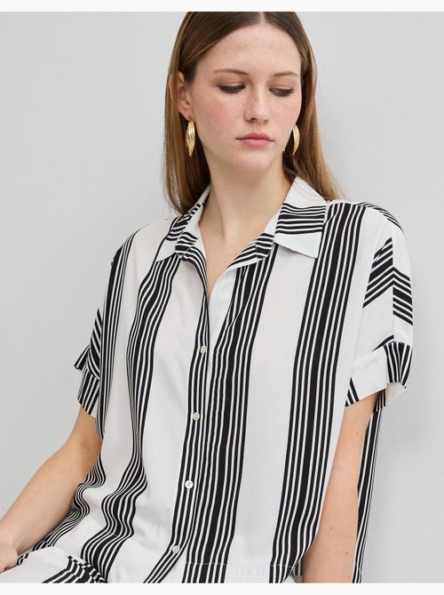 Blusa de rayas, MO Fashion - Kiabi Blusa de rayas, MO Fashion - Kiabi
