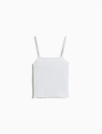 Blusa de tapa fruncida, mo fashion