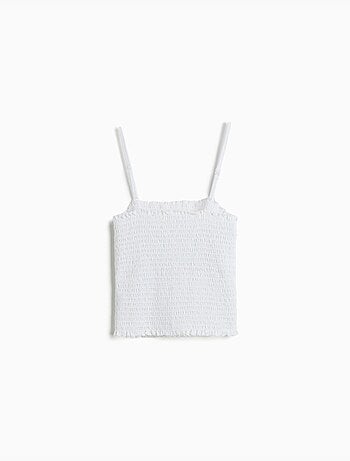 Blusa de tapa fruncida, mo fashion
