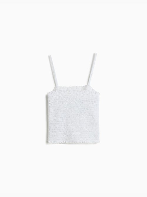 Blusa de tapa fruncida, mo fashion - Kiabi Blusa de tapa fruncida, mo fashion - Kiabi