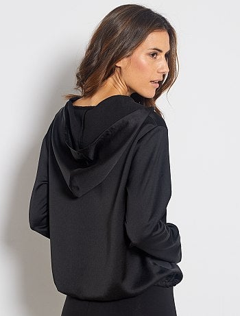 Blusa efecto sudadera - Kiabi
