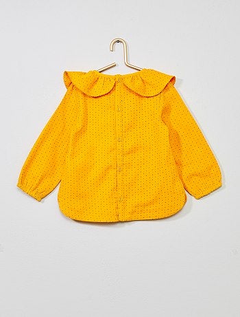 Blusa estampada con volantes - Kiabi