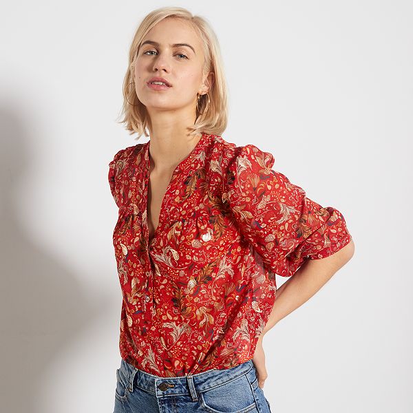 blusas gasa mujer
