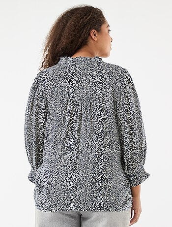 Blusa con estampado de leopardo 'Only Carmakoma'