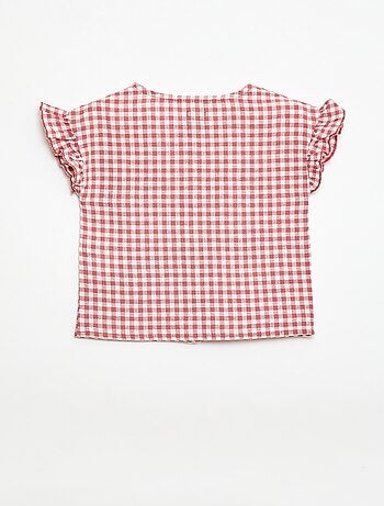 Blusa estampada 'pájaros'