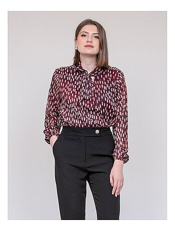 Blusa estampada ODIVINE