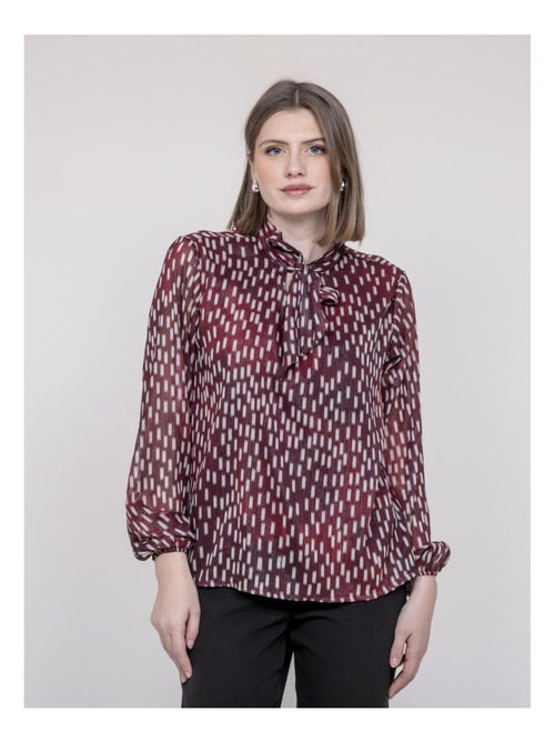 Blusa estampada ODIVINE - Kiabi