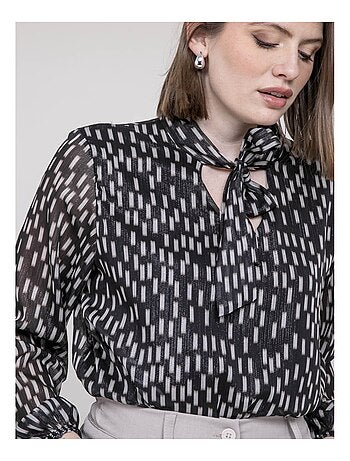 Blusa estampada ODIVINE
