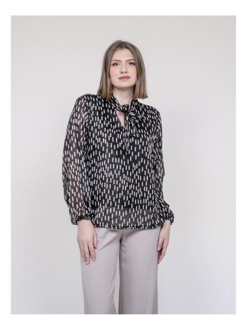 Blusa estampada ODIVINE - Kiabi