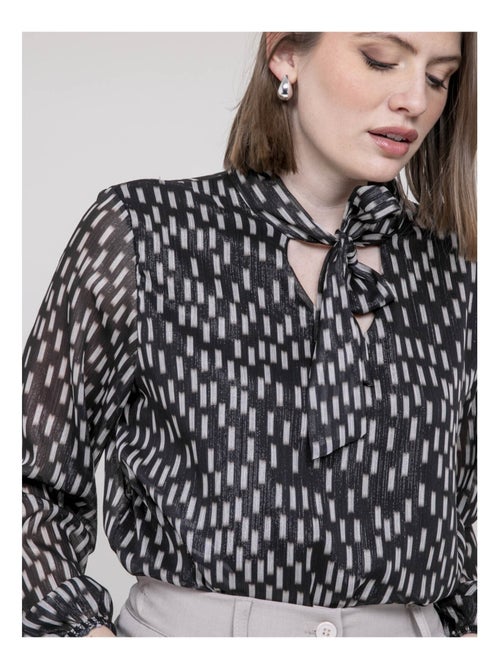 Blusa estampada ODIVINE - Kiabi
