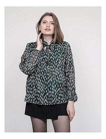 Blusa estampada ODIVINE