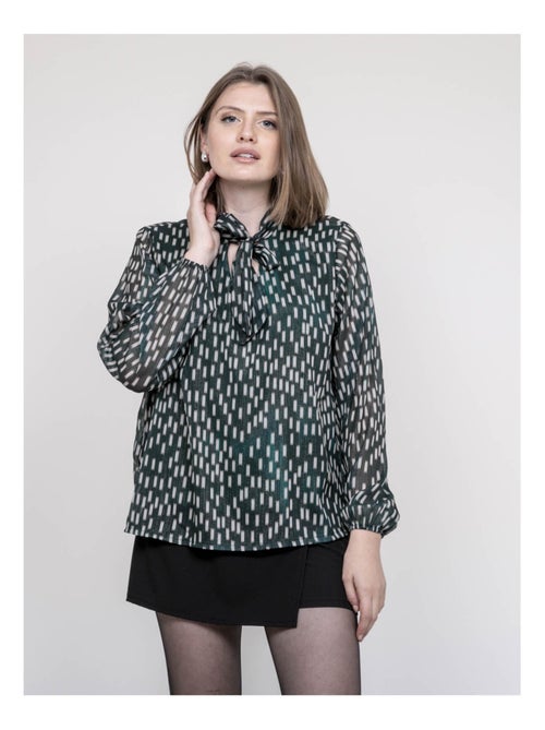 Blusa estampada ODIVINE - Kiabi