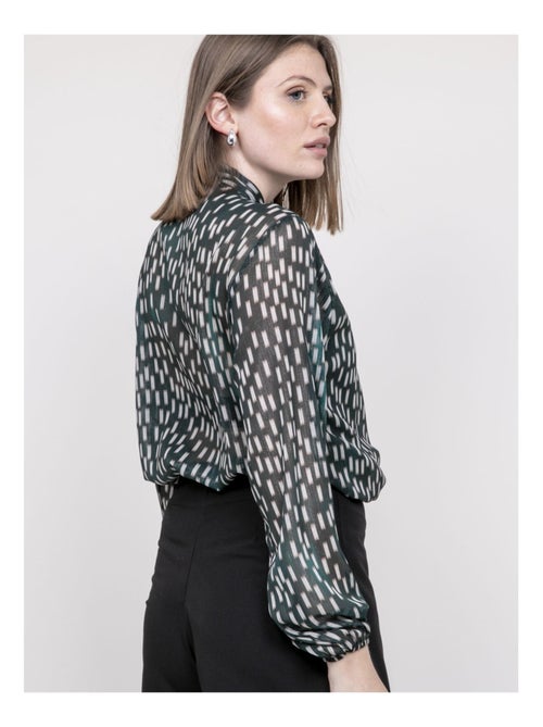 Blusa estampada ODIVINE - Kiabi