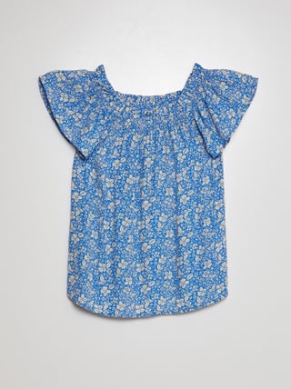 Blusa estampada vaporosa  - So Easy