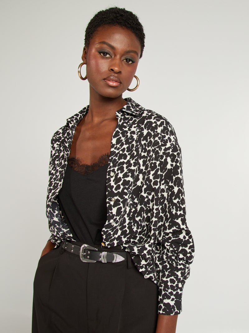 Blusa fluida BEIGE - Kiabi
