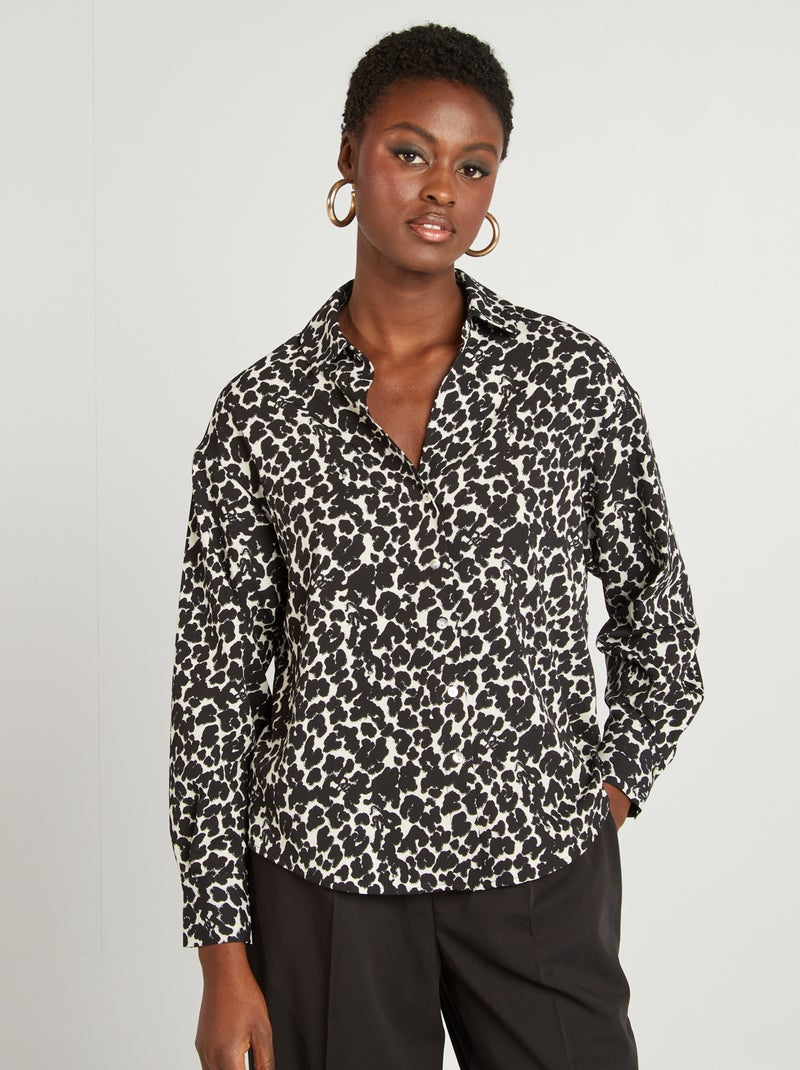 Blusa fluida BEIGE - Kiabi