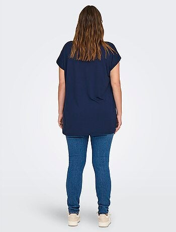 Blusa fluida con detalles calados 'Only Carmakoma'