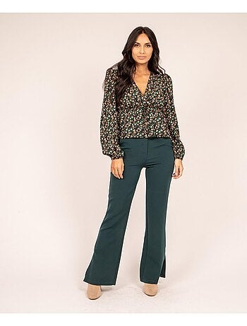 Blusa fluida estampada FERINE