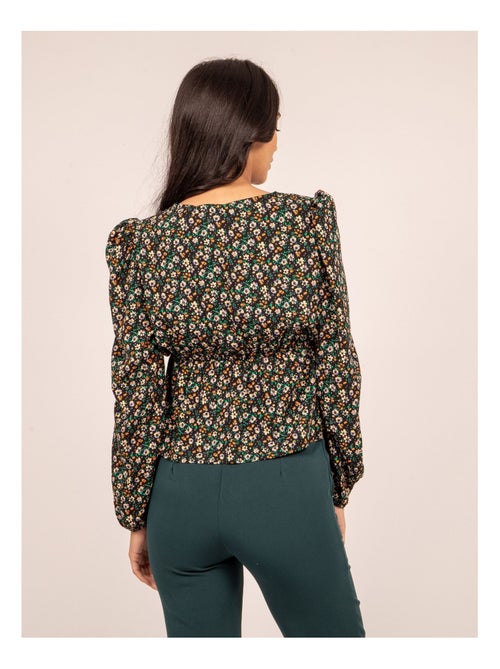 Blusa fluida estampada FERINE - Kiabi