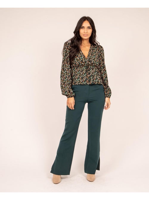 Blusa fluida estampada FERINE - Kiabi
