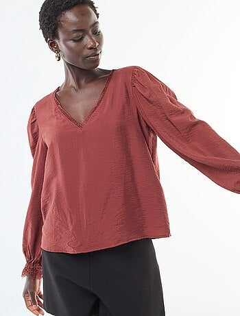 Blusa fluida lisa 'JDY'