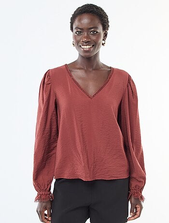 Blusa fluida lisa 'JDY'