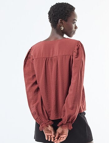 Blusa fluida lisa 'JDY'
