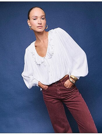 Blusa fluida, mo fashion