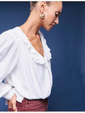 Blusa fluida, mo fashion