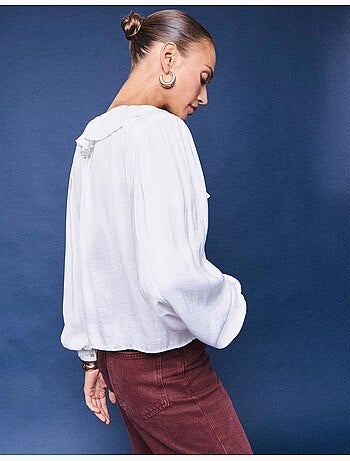 Blusa fluida, mo fashion