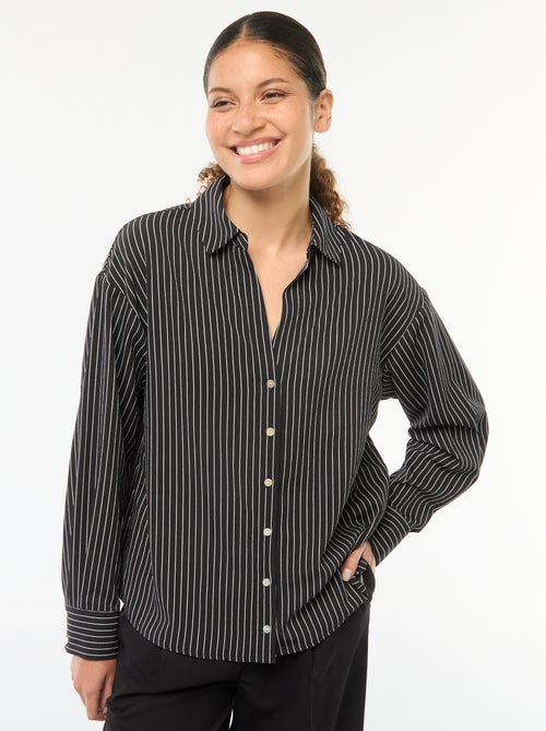 Blusa fluida - Kiabi