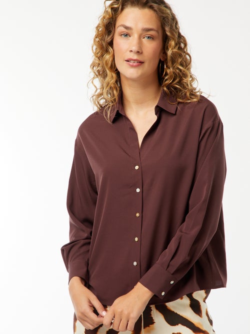 Blusa fluida - Kiabi