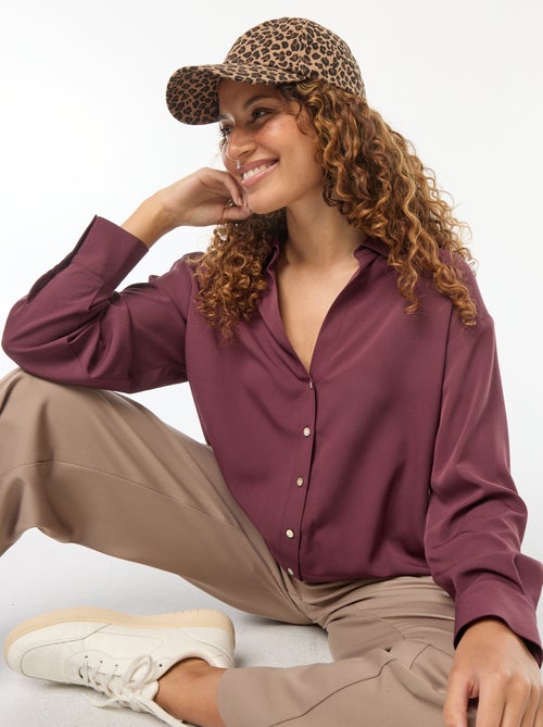 Blusa fluida - Kiabi