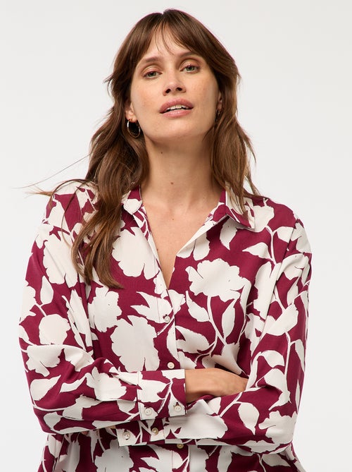 Blusa fluida - Kiabi