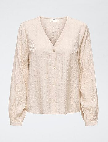 Blusa 'JDY' con cuello en pico