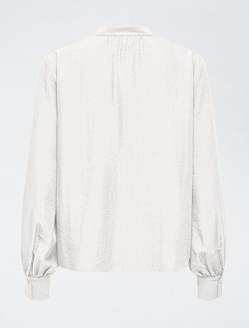 Blusa 'JDY' cuello en V lisa