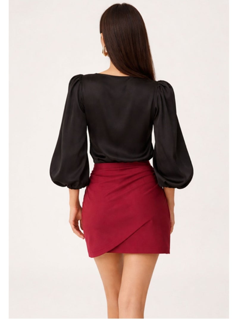 Blusa Kebello Negro Negro - Kiabi