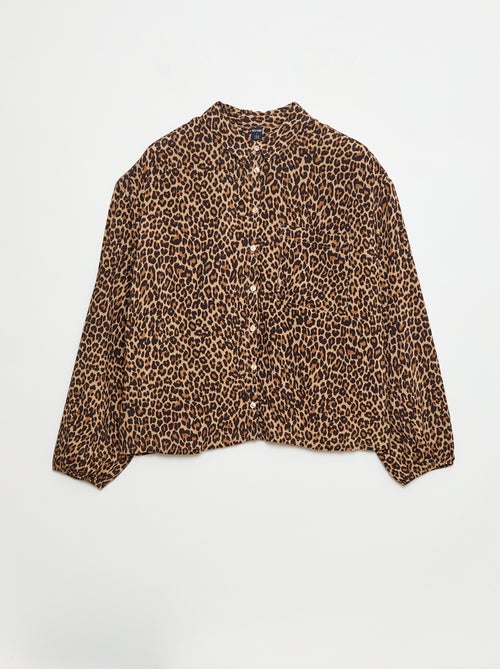 Blusa leopardo - So Easy - Kiabi