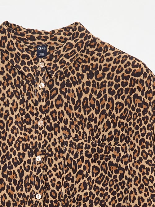 Blusa leopardo - So Easy - Kiabi