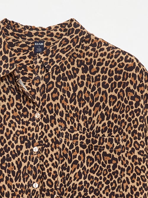 Blusa leopardo - So Easy - Kiabi