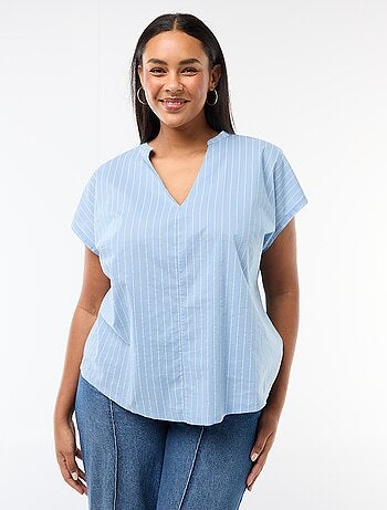 Blusa ligera de manga corta