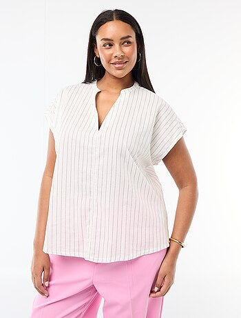 Blusa ligera de manga corta